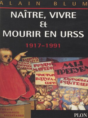 cover image of Naître, vivre et mourir en URSS